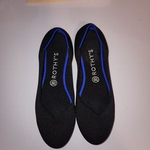 Used Rothy's The Flat Black Solid ~ W8.5